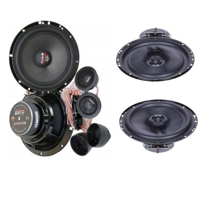 Pachet 2 Difuzoare Audio System MX 165 EVO + 2 Difuzoare Coaxiale MXC 165 EVO si accesorii instalare
