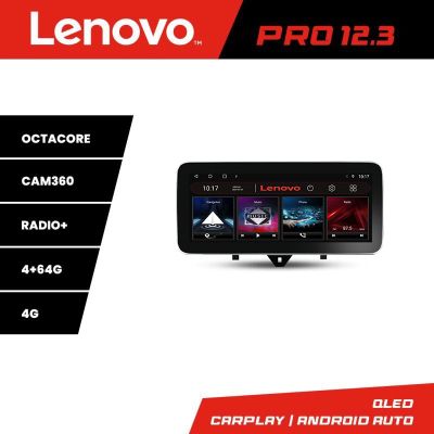 Navigatie Smart For Two 2010-2015 K-Smart10 Lenovo PRO 4+64 12.3 inch qled android 4G DSP gps internet