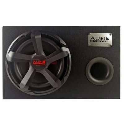 Subwoofer pasiv cu incinta, Audio System, 300 W RMS, 400 W MAX, difuzor 12", bass reflex
