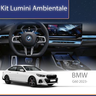 Lumini Ambientale NIGHTVIBE BMW G60 2024- lampă pentru citit control telefon sau sistem original