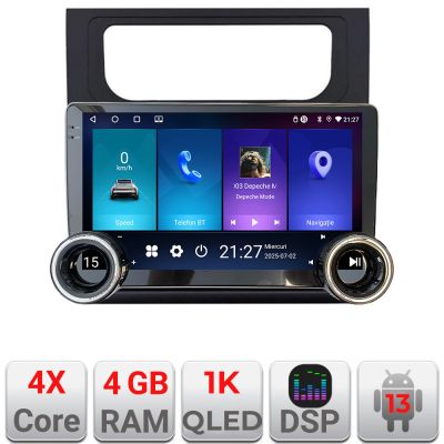 Navigatie VW Touran 2010-2016 Kit-touran3 Edotec  4+64 10.5 inch Incell 1K android Wifi 5Ghz gps internet a
