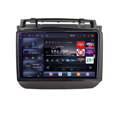 Navigatie VW Touareg 2012-2019 Edotec Kit-1142 8 core QLED 2K 16+512GB 360 Android Waze USB Navigatie Internet Youtube Radio