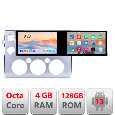 Navigatie Toyota FJ Cruiser 2006-2020 Edotec 2 ecrane  8 core 4+128 21.6 inch Incell android Wifi 5Ghz gps internet  Kit-fj-cruiser