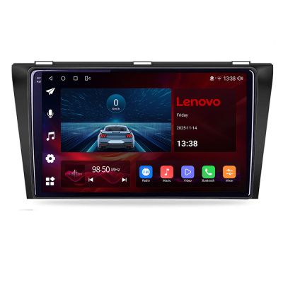 Navigatie Mazda 3 2009-2014 M-034 Octa Core Android Radio Bluetooth GPS WIFI/4G DSP 2K 8+128GB 360 Toslink