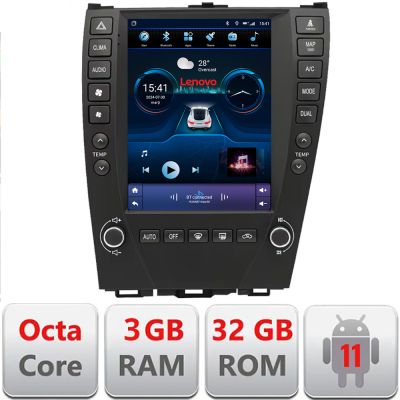 Navigatie Lexus ES 2009-2012 Lenovo Tesla Qled 9.7" Octacore 4Gb RAM 32Gb 4G DSP Carplay Android Auto Bluetooth