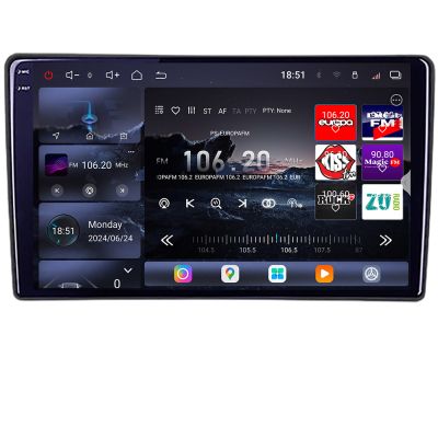 Navigatie VW Passat B5  Qled 2K Octa Core 16+512GB LTE 4G DSP Wifi 5Ghz android auto carplay radio gps internet kit-b5-v2+EDT-E809-2K