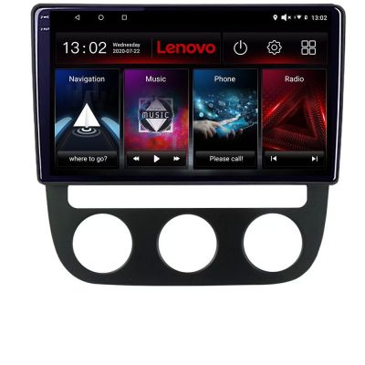 Navigatie VW Golf 5 2004-2010 clima automatica Android radio gps internet 4+64 Lenovo
