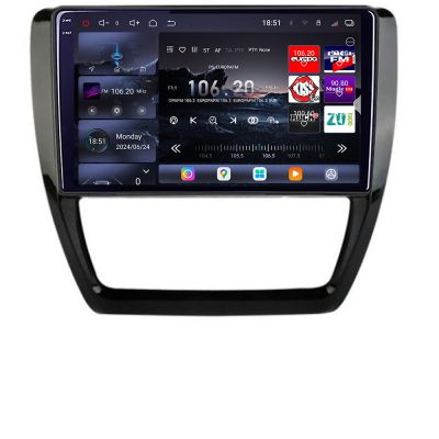 Navigatie VW Jetta 2011-2018 Edotec Kit-JETTEdotec Kit-15 8 core QLED 2K 16+512GB 360 Android Waze USB Navigatie Internet Youtube Radio