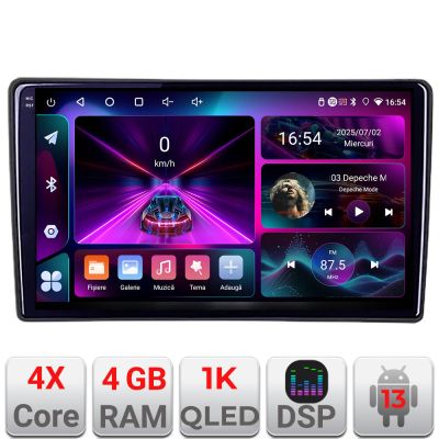 Navigatie Toyota Android radio gps internet 4+64 InCell Display 1K kit-toyota-universal+EDT-E209-RK V1