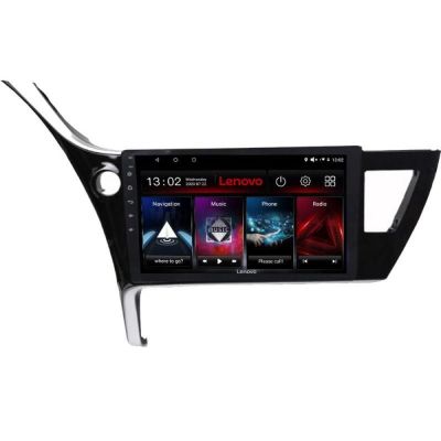 Navigatie Toyota Corolla 2017-Lenovo Kit-COROLLA17 4+64 GB Android Waze USB Navigatie Internet Youtube Radio