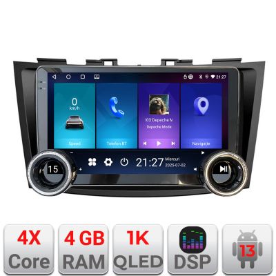 Navigatie Suzuki Swift 2010-2017 Kit-179 Edotec  4+64 10.5 inch Incell 1K android Wifi 5Ghz gps internet