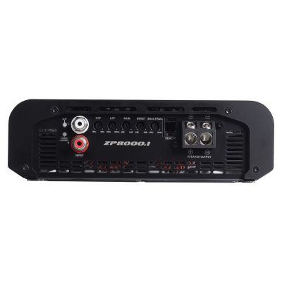 Amplificator audio Phoenix Gold ZP8000.1, 1 Ω, 1 canal, full range, cu DSP, 8000 W RMS