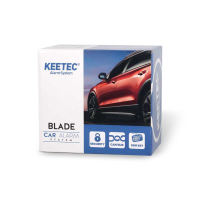 Keetec Blade alarma can pe cheia masinii CAN OEN, modul Bluetooth si 2 telecomenzi
