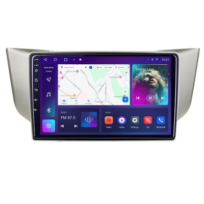 Navigatie Lexus RX 2003-2009 B- rx-03 Android Ecran QLED octa core 4+64 carplay android auto kit-rx-03+EDT-E309V3