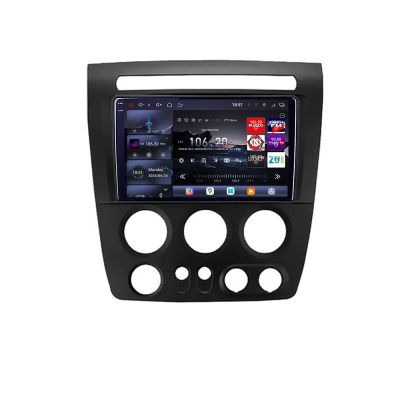 Navigatie Hummer H3 2005-2011 8 core QLED 2K 16+512GB 360  Android Waze USB Navigatie Internet Youtube Radio Edotec