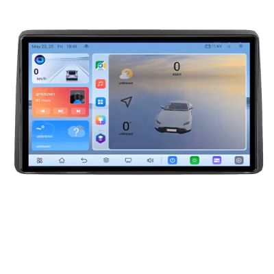 Navigatie Opel Movano Renault Master 2020- Android 8 Core 2.2 Ghz 8+128 Qled 1K ADAS 4G LTE GPS 360 kit-master+EDT-E410V3