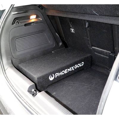 Subwoofer pasiv cu incinta, Phoenix Gold, 350 w rms, 700 w max, difuzor 2x10", 2 ohm