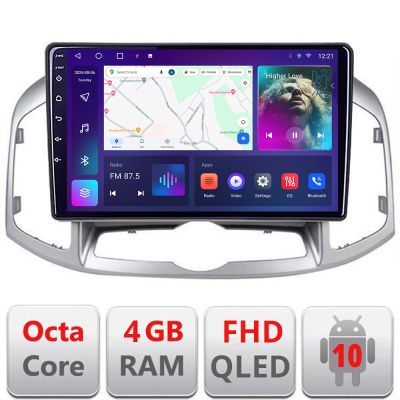 Navigatie Chevrolet Captiva 2012-2018 Manual B-109 Android Ecran QLED octa core 4+64 carplay android auto KIT-109+EDT-E310V3