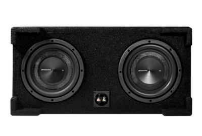 Subwoofer pasiv cu incinta, Phoenix Gold, 150 w rms, 250 w max, difuzor 2x8", 2 ohm