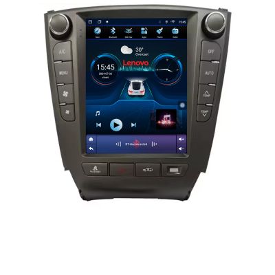 Navigatie Lexus IS 2005-2012 Lenovo Tesla Qled 9.7" Octacore 4Gb RAM 64Gb Hdd 4G DSP Carplay Android Auto 360 camere Bluetooth