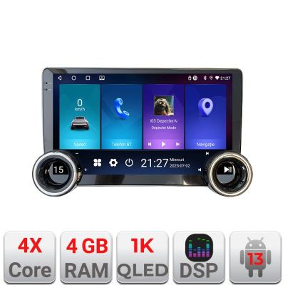 Navigatie universala KIT-1DIN Edotec  4+64 10.5 inch Incell 1K android Wifi 5Ghz gps internet  C