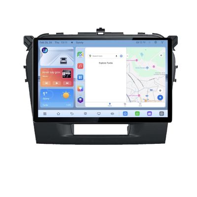 Navigatie dedicata Suzuki Grand Vitara 2016- N-2265 Edonav ecran 13" 1K 4+64 Android Waze USB Navigatie 4G 360 Toslink Youtube
