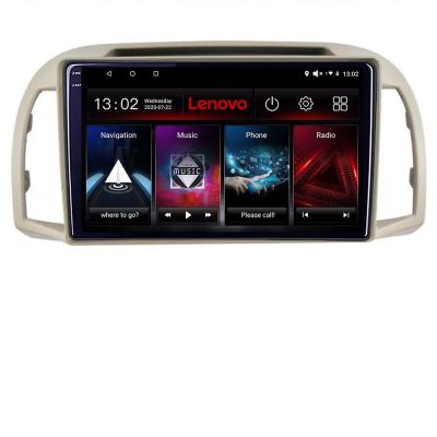 Navigatie Nissan Micra 2002-2010 Android radio gps internet 4+64 Lenovo