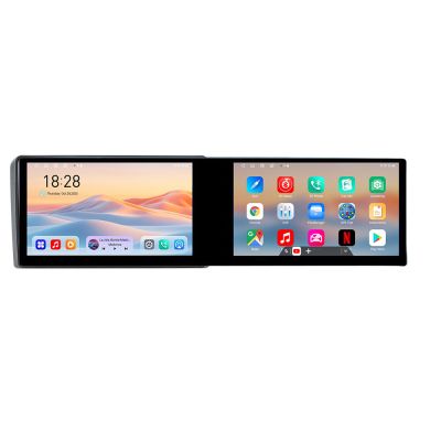 Navigatie Audi A3 8P Kit-049 Edotec 2 ecrane  8 core 4+128 21.6 inch Incell android Wifi 5Ghz gps internet