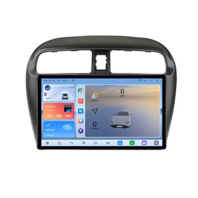 Navigatie Mitsubishi Space Star Mirage Attrage 2012-  8 Core 2.2 Ghz 8+128 Qled 1K ADAS 4G LTE GPS