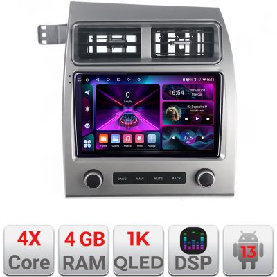 Navigatie Audi Q7 2005-2015 dedicata Android radio gps internet 4+64 InCell Display 1K kit-audi-q7+EDT-E209-RK