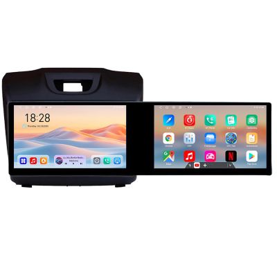 Navigatie Isuzu D-Max Kit-2234 Edotec 2 ecrane  8 core 4+128 21.6 inch Incell android Wifi 5Ghz gps internet  v1