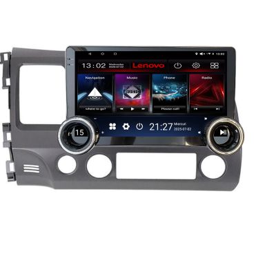 Navigatie Honda Civic 2005-2011 Kit-044 Lenovo  8 core 4+64 10.5 inch Incell 1K android Wifi 5Ghz gps internet