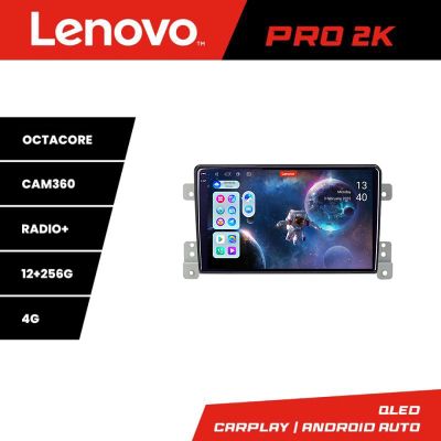 Navigatie Suzuki Grand Vitara Old  Lenovo Kit-053 8 core QLED 2K 12+256 360 Android Waze USB Navigatie Internet Youtube Radio