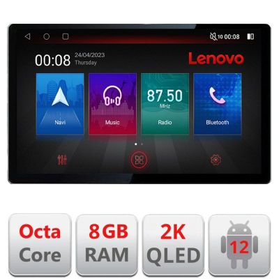 Navigatie Kia Ceed 2007-2009, Ecran 2K QLED 13",Octacore,8Gb RAM,128Gb Hdd,4G,360,DSP,Carplay,Bluetooth