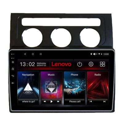 Navigatie VW Touran 2003-2009 clima automata Lenovo Kit-touran2 8 core 6+128 GB Android Waze USB Navigatie Internet Youtube Radio