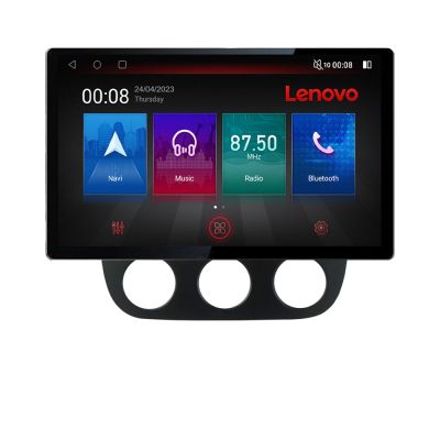 Navigatie VW Golf 5 2004-2010 clima automatica Lenovo PRO 4+64 13 inch 2K android 4G DSP gps internet  KIT-golf5-automatic