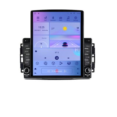 Navigatie CHRYSLER Jeep Manual H-202 ecran tip TESLA 9.7" cu Android Radio Bluetooth Internet GPS WIFI 4+32GB DSP 4G O v2