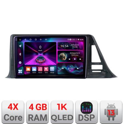 Navigatie Toyota CH-R low A-CH-R-A  4+64 InCell Display 1K Android Waze USB Navigatie Internet Youtube Radio