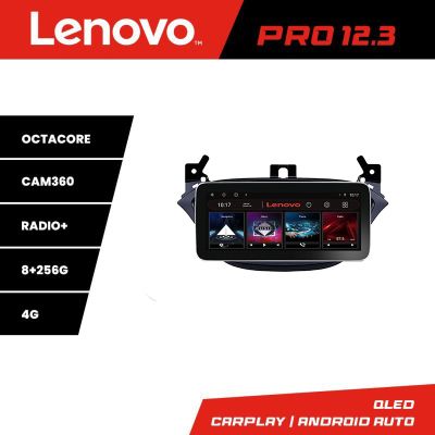 Navigatie Opel Corsa 2013-2016 K-corsa Lenovo PRO 8+256 12.3 inch qled android 4G DSP gps internet