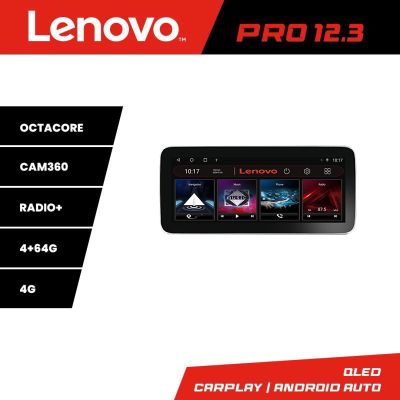 Navigatie Kia Ceed 2010-2012 Lenovo PRO 4+64 12.3 inch qled android 4G DSP gps internet  KIT-Ceed10