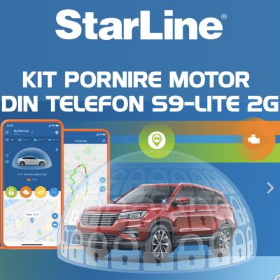 Kit pornire motor Smart Start Saab 45172 gen 2 2003-2014, aplicatie telefon 2G (montaj inclus)