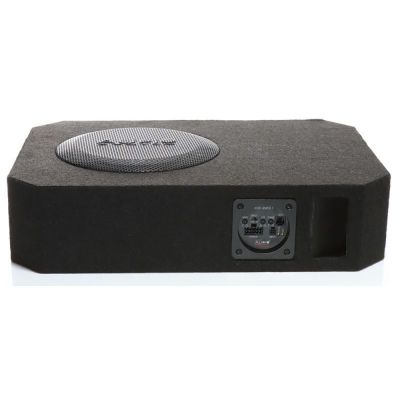 Subwoofer activ flat cu incinta 11L Audio System R 08 FLAT BR ACTIVE EVO, 175 W RMS, 275 W MAX, 4 ohm, 200 mm, 8", bass reflex, amplificator incorporat