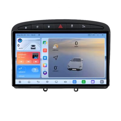 Navigatie Peugeot 308 C-038 Android 8 Core 2.2 Ghz 8+128 Qled 1K ADAS 4G LTE GPS 360 KIT-038+EDT-E409V3