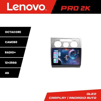 Navigatie VW Touran 2003-2010 Lenovo Kit-TOURAN1 8 core QLED 2K 12+256 360 Android Waze USB Navigatie Internet Youtube Radio