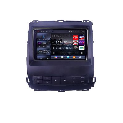 Navigatie Toyota Prado J120 2002-2009 Edotec Kit- j120 8 core QLED 2K 16+512GB 360 Android Waze USB Navigatie Internet Youtube Radio