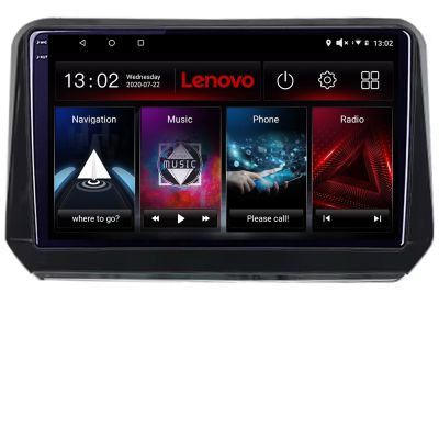 Navigatie Mitsubishi Outlander 2021- Lenovo QLED 1K 4+64 WIFI 5Ghz carplay android auto Android kit-outlander2023+EDT-LITE-D4-10-4+64