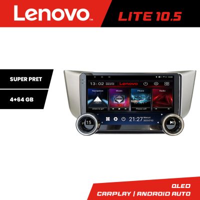 Navigatie Lexus RX 2003-2009 Kit- rx-03 Lenovo  8 core 4+64 10.5 inch Incell 1K android Wifi 5Ghz gps internet