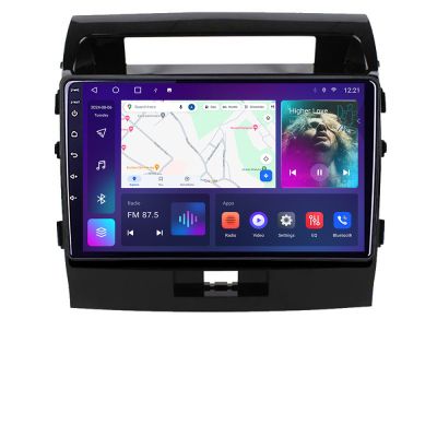Navigatie Toyota LandCruiser 2008-2015 B-381 Android Ecran QLED octa core 4+64 carplay android auto KIT-381+EDT-E310V3
