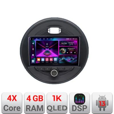 Navigatie Mini 2015-2019 masini fara ecran color de fabrica  4+64 InCell Display 1K Android Waze USB Navigatie Internet Youtube Radio