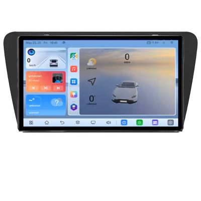 Navigatie Skoda Octavia 2014-2020 Manual C-279 Android 8 Core 2.2 Ghz 8+128 Qled 1K ADAS 4G LTE GPS 360 KIT-279+EDT-E410V3